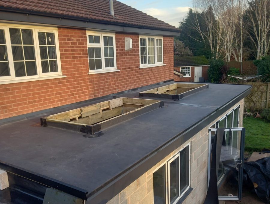 EPDM Flat Roof in Cheadle, SK8 by JM Roofing 247